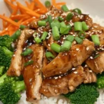 The Teriyaki Chicken Rice Bowl is a beloved dish that has captured the hearts and taste buds of many food enthusiasts around the world. This delightful meal features tender, marinated chicken glazed in a sweet and savory teriyaki sauce, served over a fluffy bed of jasmine rice, and accompanied by colorful vegetables. It beautifully blends flavors and textures, making it a perfect choice for both family dinners and meal prep.