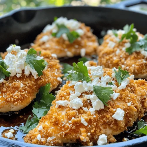 Crispy Hot Honey Feta Chicken is a culinary masterpiece that perfectly marries savory and sweet elements, making it an irresistible dish for any dinner table. This recipe has gained popularity for its unique combination of textures and flavors, offering a crispy exterior, tender chicken, and the delightful tanginess of feta cheese, all accented by the warmth of hot honey. Whether you're hosting a gathering or simply looking to spice up your weeknight dinner routine, this dish is sure to impress both family and friends.