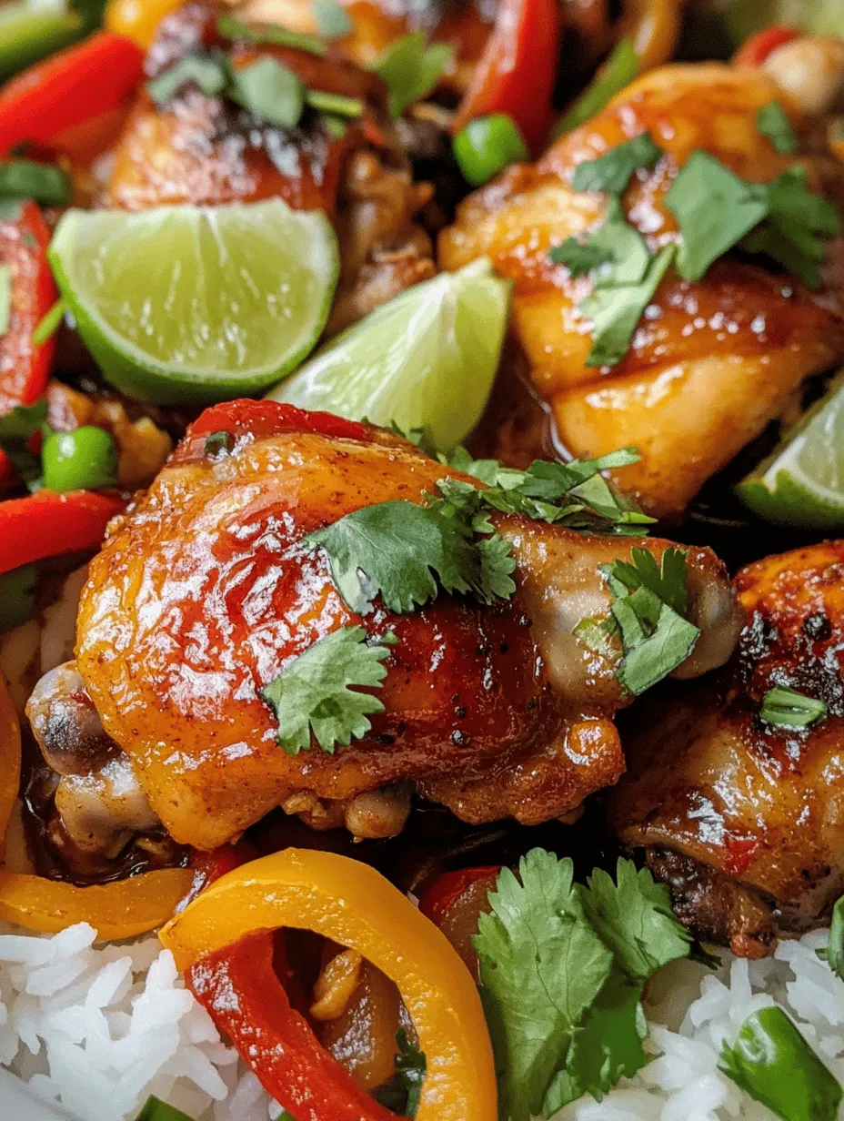 Embark on a culinary adventure that brings the vibrant flavors of Thailand directly into your kitchen with this Sweet and Spicy Thai Chicken recipe. This dish is a celebration of bold tastes and enticing aromas, combining juicy, marinated chicken thighs with a medley of crisp, colorful vegetables. The result is a tantalizing dish that strikes a perfect balance between sweetness and heat, making it an enticing option for both casual weeknight dinners and festive gatherings.