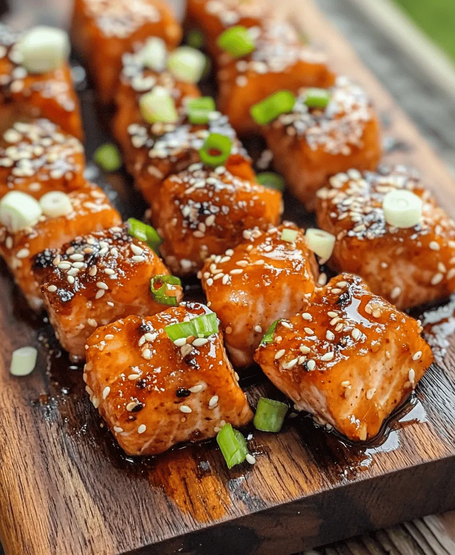 If you’re looking for a dish that tantalizes the taste buds while also impressing at any occasion, look no further than Crispy Honey Garlic Salmon Bites. This recipe beautifully marries the rich, buttery flavor of salmon with a sweet-savory honey garlic glaze, resulting in a dish that is as delicious as it is visually appealing. The crispy coating adds an irresistible crunch, making these salmon bites a standout option for appetizers, party platters, or even a quick weeknight dinner.