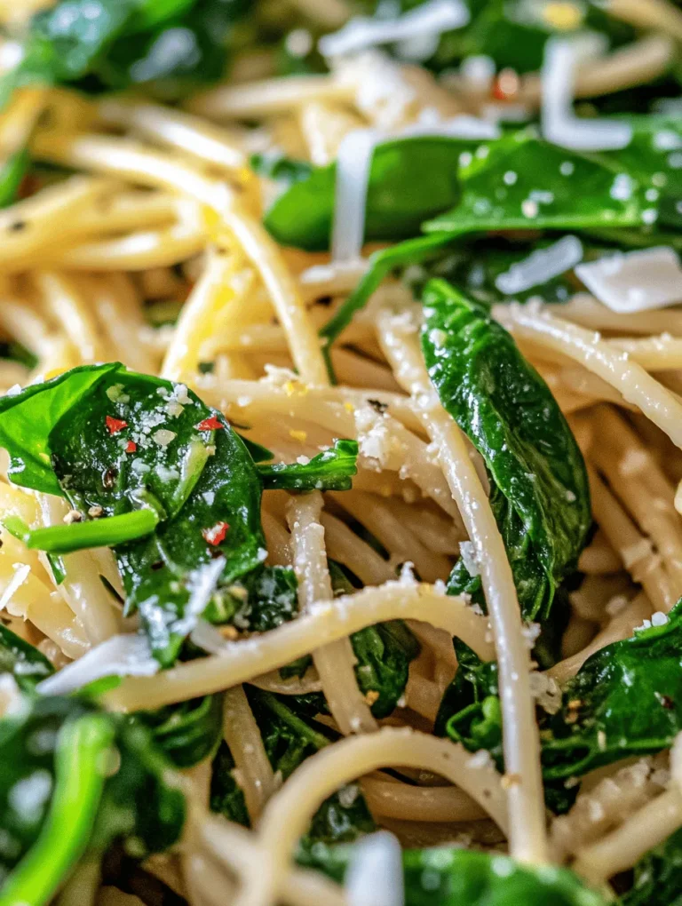 Pasta has long been a staple in cuisines around the world, earning its popularity due to its versatility and the vast array of flavors it can accommodate. From creamy sauces to hearty meat dishes, pasta can be tailored to suit any palate. However, the combination of lemon and spinach sets this dish apart, providing a refreshing twist to traditional pasta recipes. The addition of lemon elevates the taste profile, creating a bright, tangy flavor that complements the mildness of the spinach beautifully.