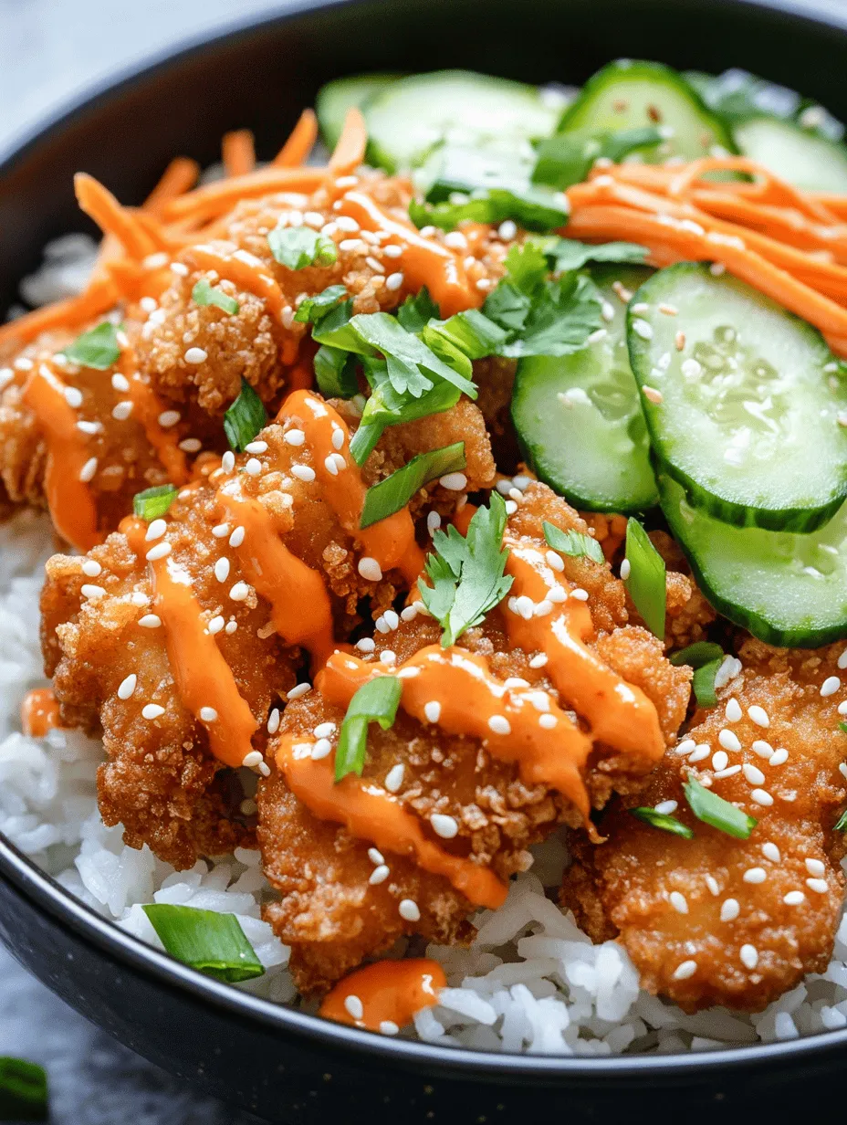 If you're looking for a dish that brings excitement and flavor to the dinner table, look no further than the Bang Bang Chicken Bowl. This delightful recipe combines juicy, crispy chicken with a vibrant medley of fresh vegetables, all drizzled with a signature bang bang sauce that packs a punch. The appeal of the Bang Bang Chicken Bowl lies not only in its flavor but also in its beautiful presentation— a colorful bowl filled with a variety of textures that makes every bite an adventure.
