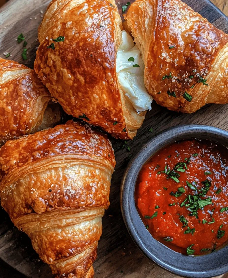 If you're searching for a delectable snack that perfectly combines flaky pastry with savory fillings, look no further than Mozzarella Pepperoni Croissant Rolls. These delightful treats are a culinary fusion of classic Italian flavors with the irresistible texture of buttery croissant dough. They are not only a hit at parties but also serve as a fantastic appetizer, game-day snack, or a comforting addition to family meals.