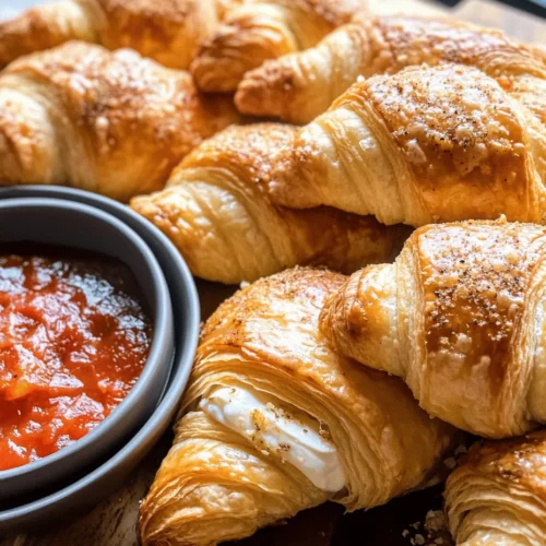If you're searching for a delectable snack that perfectly combines flaky pastry with savory fillings, look no further than Mozzarella Pepperoni Croissant Rolls. These delightful treats are a culinary fusion of classic Italian flavors with the irresistible texture of buttery croissant dough. They are not only a hit at parties but also serve as a fantastic appetizer, game-day snack, or a comforting addition to family meals.