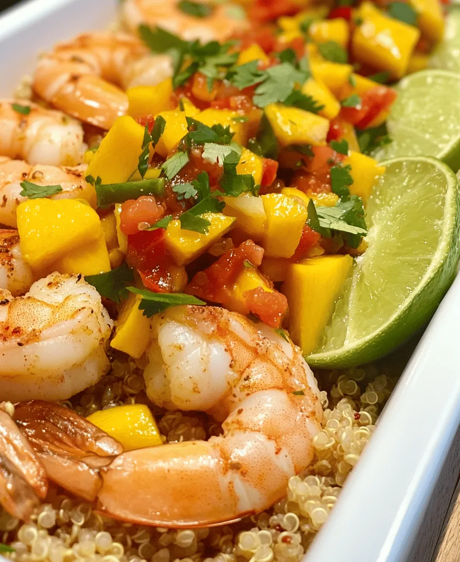 Tropical Shrimp & Avocado Bowls with Zesty Mango Salsa is a vibrant and flavorful dish that perfectly captures the essence of summer. Imagine a bowl brimming with succulent shrimp, creamy avocado, and a zesty mango salsa, all harmonizing to create a delightful meal that is both nutritious and satisfying. The combination of these ingredients not only tantalizes the taste buds but also provides a burst of tropical flavor that is ideal for warm weather dining or any occasion that calls for a refreshing meal.