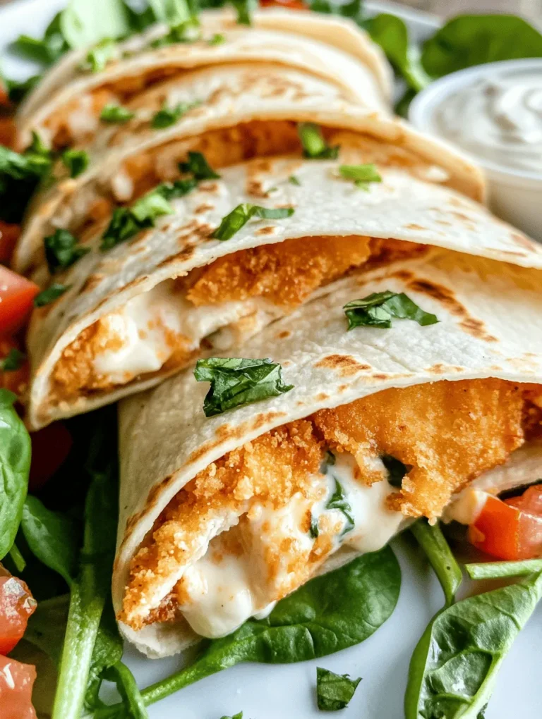 In today’s fast-paced world, finding time to prepare a delicious meal can often feel like an impossible task. For busy families and individuals juggling work, school, and countless other responsibilities, the need for quick and satisfying meal options has never been greater. Enter the Cheesy Garlic Chicken Wraps—a delightful dish that marries convenience with flavor, offering a solution that caters to both taste buds and time constraints.