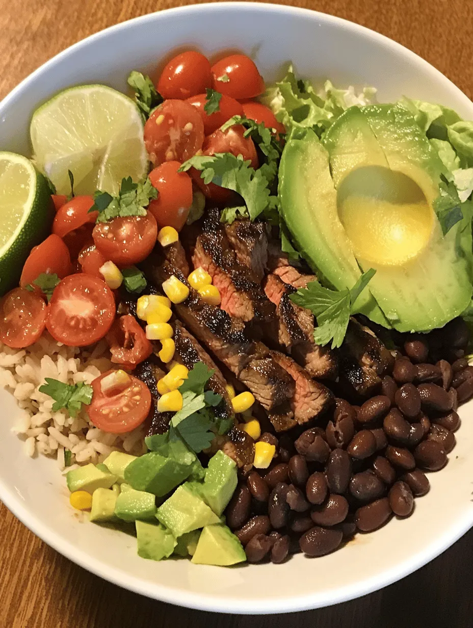 The Ultimate Steak Bowl is more than just a meal; it’s an experience that brings together an array of flavors, textures, and nutrition, making it a perfect choice for any occasion. Whether you're hosting a casual gathering, preparing a family dinner, or meal prepping for the week, this dish adapts effortlessly to fit your needs. Imagine succulent slices of marinated flank steak resting atop a bed of wholesome grains, surrounded by vibrant, fresh vegetables and topped with your favorite sauces. The combination is not only visually appealing but also a delightful interplay of tastes that can satisfy even the pickiest eaters.