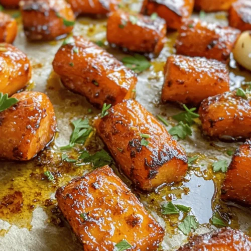 Roasted vegetables have become a beloved staple in kitchens around the world, and for good reason. They offer a delightful balance of flavors and textures that can elevate any meal. Among the myriad of vegetables that can be roasted, carrots hold a special place. Their natural sweetness intensifies when roasted, transforming them from a simple side dish into a culinary delight. Today, we will explore a specific recipe that showcases this transformation beautifully: Honey Garlic Butter Roasted Carrots.