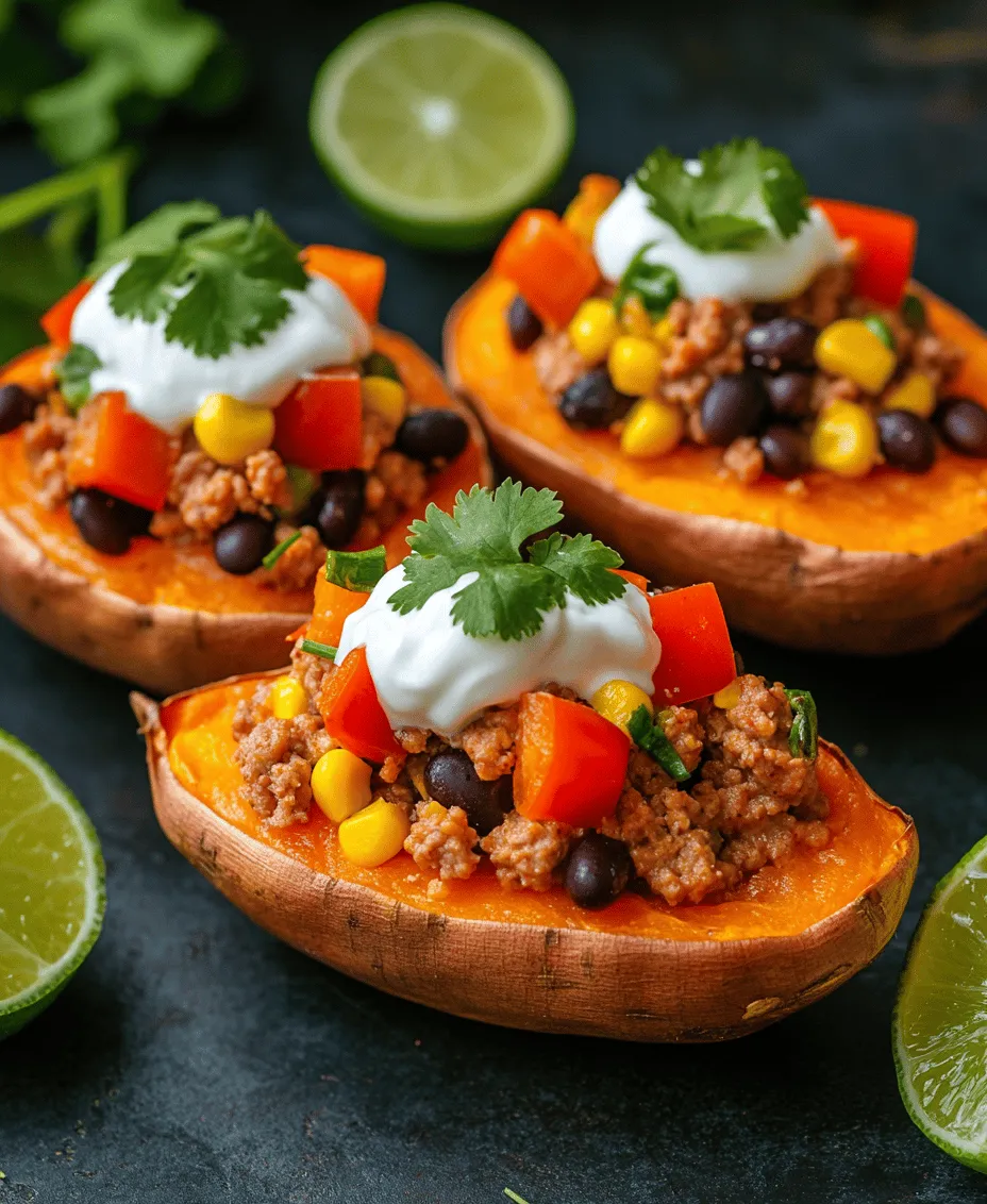 In the quest for healthy eating, the combination of flavor, nutrition, and convenience is paramount. Our High Protein Ground Turkey Stuffed Sweet Potato recipe perfectly encapsulates these ideals, offering a delicious dish that is as satisfying as it is wholesome. This vibrant meal features the natural sweetness of baked sweet potatoes, perfectly complemented by the savory richness of ground turkey and a medley of colorful vegetables. Not only does it provide a robust protein boost, but it also delivers essential nutrients, making it an excellent choice for anyone looking to enhance their diet without sacrificing taste.