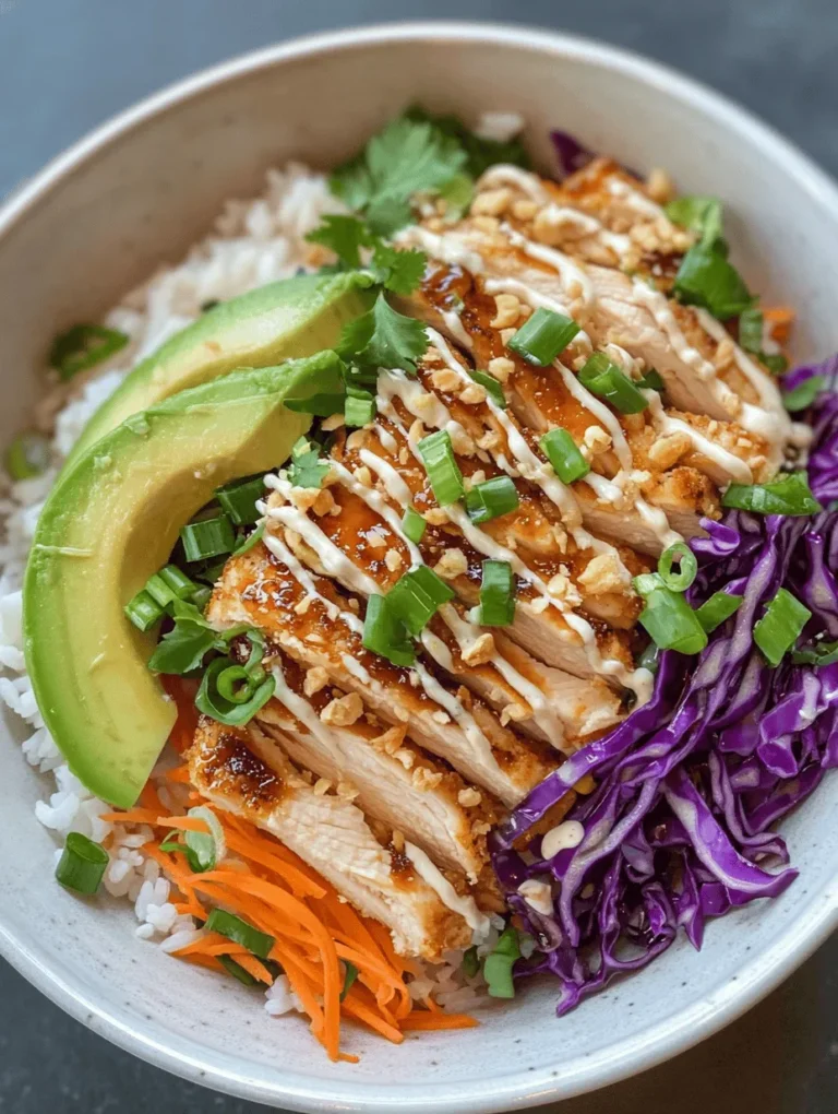 The Bang Bang Chicken Bowl is a vibrant and mouthwatering dish that brings together a symphony of flavors and textures in one satisfying meal. Originating from Asian culinary influences, this bowl combines tender, juicy chicken served over a bed of fluffy rice, complemented by fresh vegetables and a signature Bang Bang sauce that adds a spicy-sweet kick. Whether you're a busy professional looking for a quick weeknight dinner or a meal prep enthusiast wanting to whip up something nutritious and delicious, this recipe has you covered.