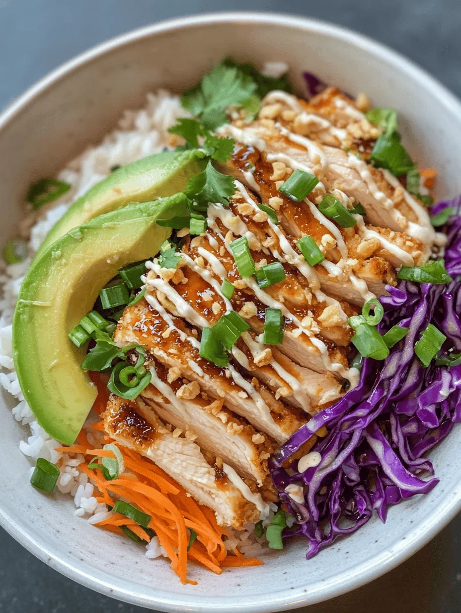 The Bang Bang Chicken Bowl is a vibrant and mouthwatering dish that brings together a symphony of flavors and textures in one satisfying meal. Originating from Asian culinary influences, this bowl combines tender, juicy chicken served over a bed of fluffy rice, complemented by fresh vegetables and a signature Bang Bang sauce that adds a spicy-sweet kick. Whether you're a busy professional looking for a quick weeknight dinner or a meal prep enthusiast wanting to whip up something nutritious and delicious, this recipe has you covered.