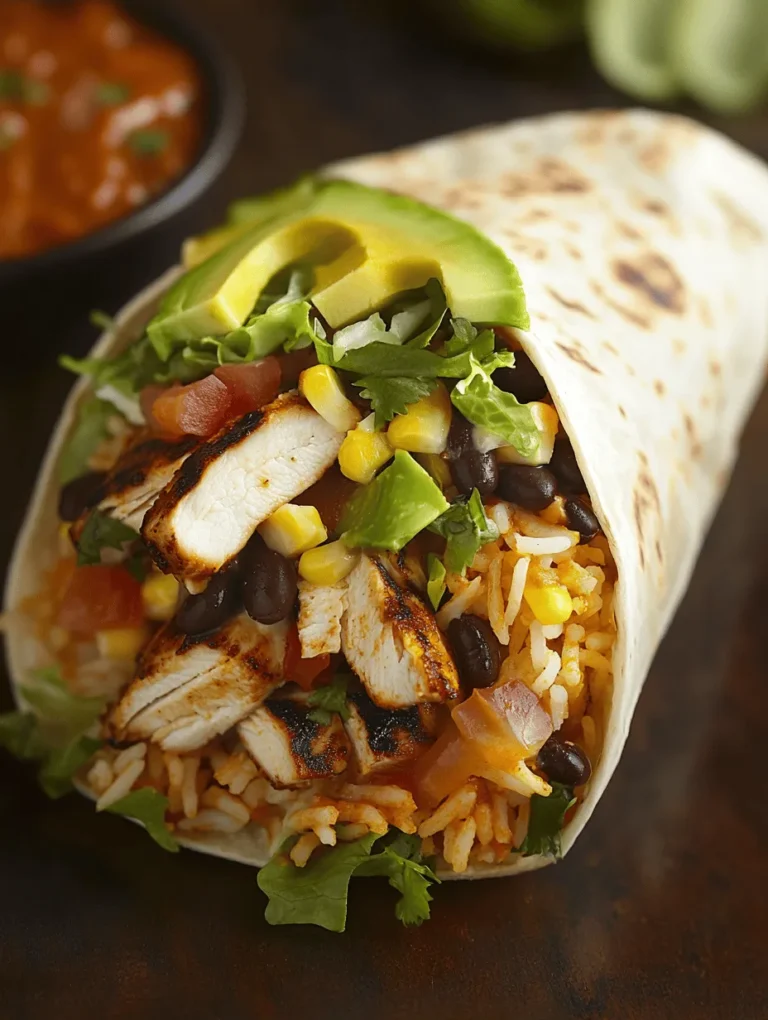 Burritos have surged in popularity over the past few decades, transforming from a traditional Mexican staple into a beloved dish across the globe. With their combination of flavors, textures, and portability, it’s no wonder burritos have made their mark in modern cuisine. Among the myriad of burrito variations, the Easy Chipotle Ranch Grilled Chicken Burrito stands out as a deliciously satisfying option. This recipe not only delivers a punch of flavor but also balances protein, fresh vegetables, and zesty chipotle ranch dressing, making it an ideal meal for any occasion—whether it's a quick lunch, a family dinner, or a gathering with friends.