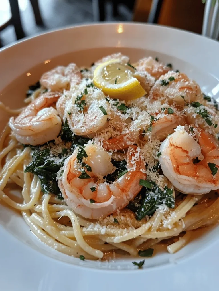 To perfect your Lemon Garlic Shrimp Pasta with Spinach, it’s essential to understand the role of each ingredient that contributes to the overall flavor and nutritional profile of the dish.