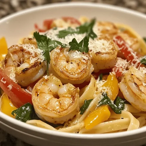 Jamaican Shrimp Pasta is a dish that captures the essence of Caribbean cuisine, bringing together vibrant flavors and fresh ingredients to create a delightful culinary experience. This dish combines the richness of a creamy sauce with the vibrant, spicy notes characteristic of Jamaican cooking, creating a meal that is both comforting and exciting. The use of succulent shrimp paired with perfectly cooked linguine pasta makes this dish suitable for various occasions, from casual weeknight dinners to elegant gatherings with friends and family.