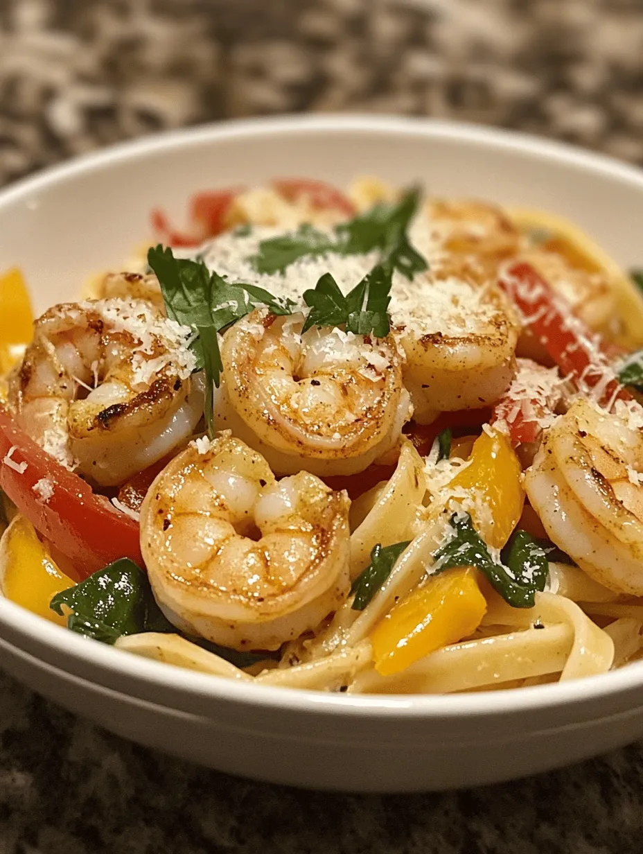 Jamaican Shrimp Pasta is a dish that captures the essence of Caribbean cuisine, bringing together vibrant flavors and fresh ingredients to create a delightful culinary experience. This dish combines the richness of a creamy sauce with the vibrant, spicy notes characteristic of Jamaican cooking, creating a meal that is both comforting and exciting. The use of succulent shrimp paired with perfectly cooked linguine pasta makes this dish suitable for various occasions, from casual weeknight dinners to elegant gatherings with friends and family.