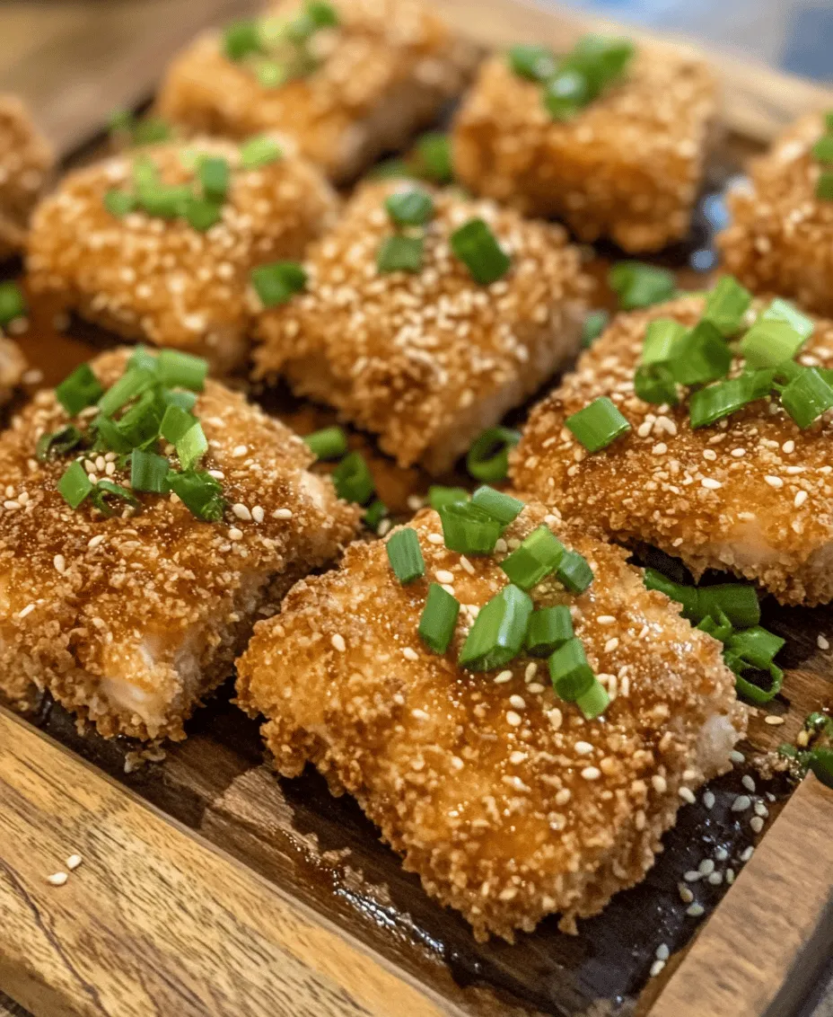 Crispy Honey Garlic Salmon Bites are an irresistible dish that has quickly gained popularity as both a delectable appetizer and a satisfying main course. With their mouthwatering flavor profile and delightful texture, these salmon bites perfectly encapsulate the essence of modern cooking. The combination of a sweet and savory honey garlic sauce paired with the satisfying crunch of the salmon creates an experience that tantalizes the taste buds and leaves diners craving more.