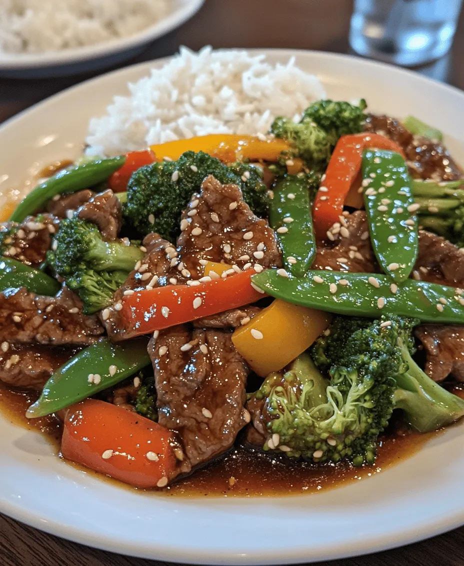 Savory Beef with Oyster Sauce is a dish that embodies the essence of Asian cuisine, seamlessly blending vibrant flavors and textures into a delightful stir-fry that can transport your taste buds straight to a bustling Chinese restaurant. This dish is not just a feast for the palate; it also offers a colorful presentation that makes it visually appealing. With tender pieces of beef complemented by a medley of fresh vegetables, it’s a meal that captures the spirit of home cooking while delivering the restaurant-quality experience we all crave.