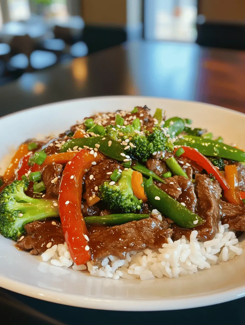 Savory Beef with Oyster Sauce is a dish that embodies the essence of Asian cuisine, seamlessly blending vibrant flavors and textures into a delightful stir-fry that can transport your taste buds straight to a bustling Chinese restaurant. This dish is not just a feast for the palate; it also offers a colorful presentation that makes it visually appealing. With tender pieces of beef complemented by a medley of fresh vegetables, it’s a meal that captures the spirit of home cooking while delivering the restaurant-quality experience we all crave.