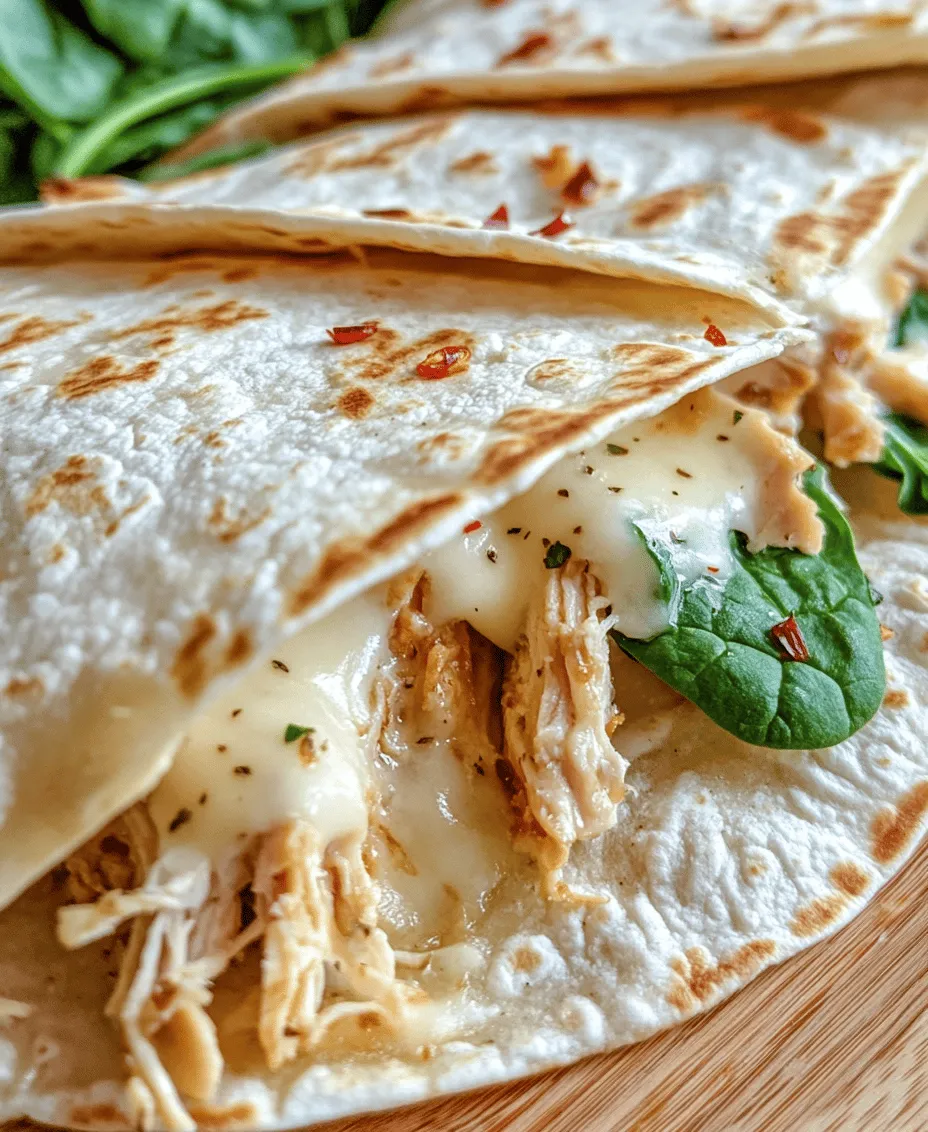 To create these mouth-watering Cheesy Garlic Chicken Wraps, we need to gather a handful of essential ingredients. Each component plays a vital role in achieving the perfect flavor and texture, making it essential to select high-quality products.