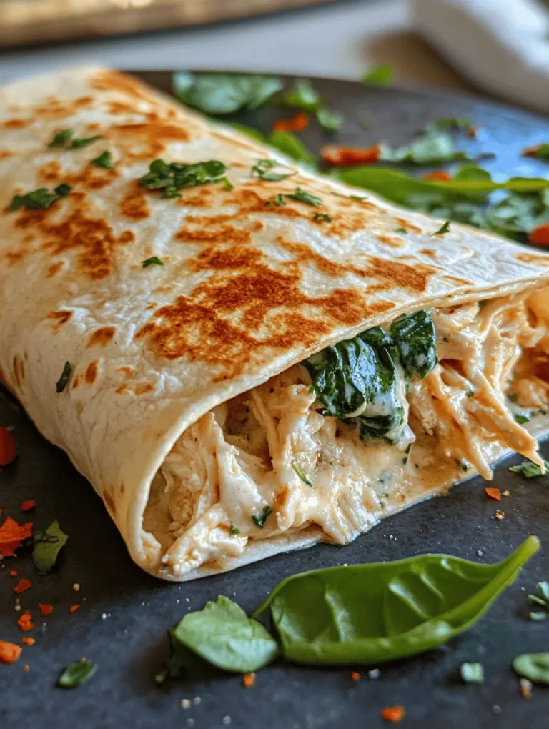 To create these mouth-watering Cheesy Garlic Chicken Wraps, we need to gather a handful of essential ingredients. Each component plays a vital role in achieving the perfect flavor and texture, making it essential to select high-quality products.