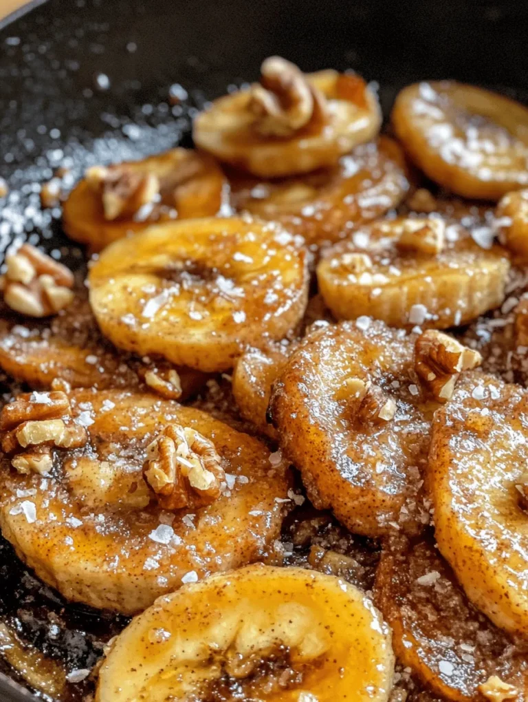In the world of comfort foods, few treats can evoke feelings of warmth and nostalgia quite like a simple dessert. The joy of indulging in a sweet, warm dish that takes minimal effort to prepare is an experience cherished by many. Among the myriad of delectable options available, pan-fried cinnamon bananas stand out as a quick and satisfying treat that seamlessly combines familiar flavors. This delightful recipe is perfect for various occasions—whether you're looking for a hearty breakfast to kickstart your day or a sweet ending to your dinner, pan-fried cinnamon bananas are sure to please.