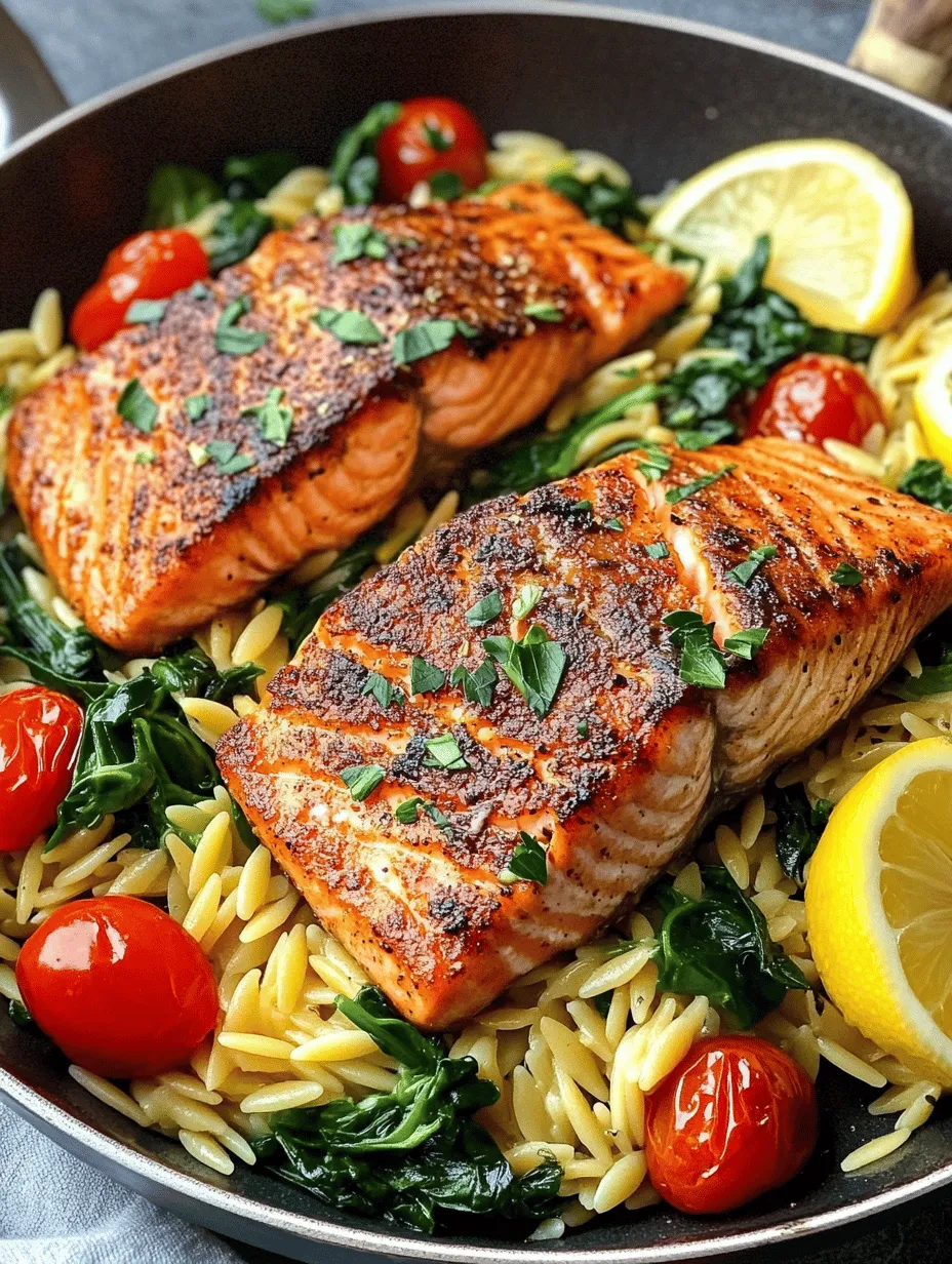 In recent years, one-skillet meals have surged in popularity among home cooks, and for good reason. They bring together convenience, flavor, and minimal cleanup, making them ideal for busy weeknights or leisurely weekends alike. One standout recipe that embodies these qualities is One Skillet Salmon with Lemon Orzo. This dish not only delivers a vibrant burst of flavors but also champions healthy eating, showcasing the natural richness of salmon paired beautifully with zesty lemon and delicate orzo.