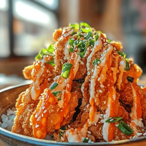 In recent years, Bang Bang Chicken has emerged as a beloved dish that captivates the hearts and taste buds of food enthusiasts worldwide. This delectable creation features crispy fried chicken coated in a zesty, creamy sauce that elevates its flavor and texture, making it an irresistible choice for any dining occasion. Whether you're planning a casual family dinner or a lively gathering with friends, Crispy Bang Bang Chicken promises to be a crowd-pleaser that everyone will love.