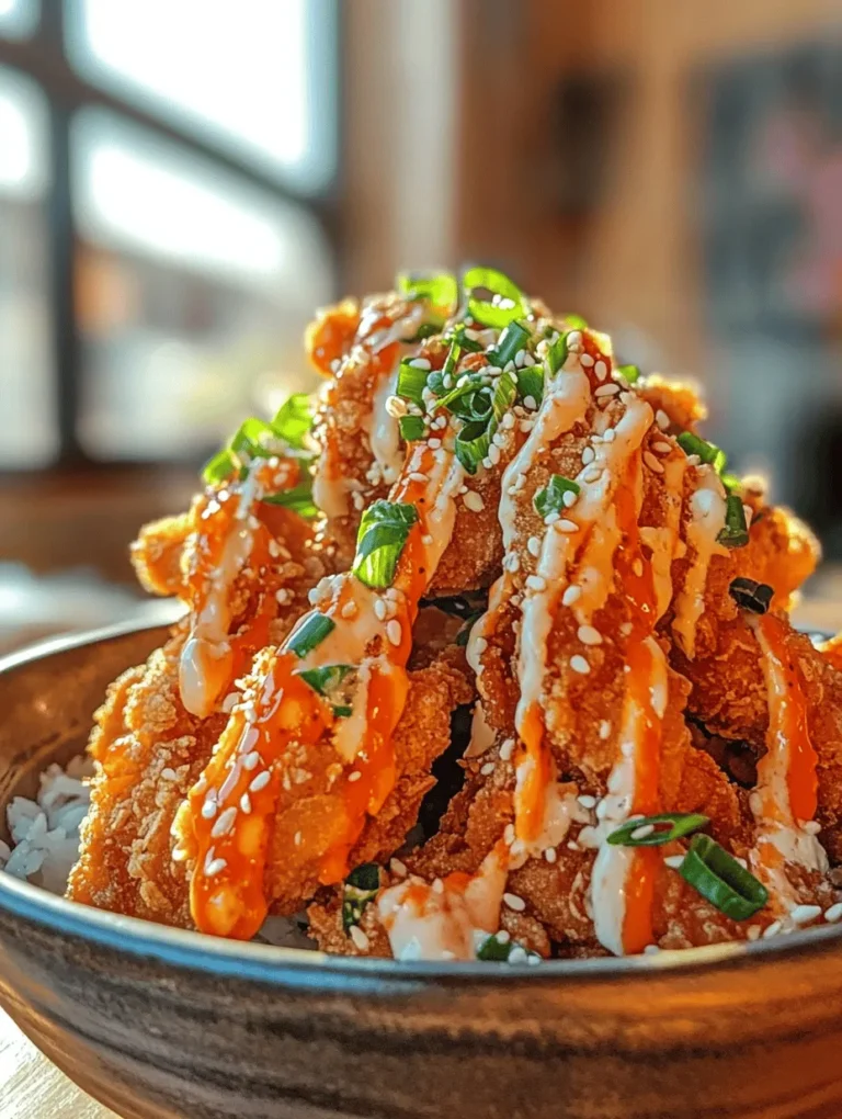 In recent years, Bang Bang Chicken has emerged as a beloved dish that captivates the hearts and taste buds of food enthusiasts worldwide. This delectable creation features crispy fried chicken coated in a zesty, creamy sauce that elevates its flavor and texture, making it an irresistible choice for any dining occasion. Whether you're planning a casual family dinner or a lively gathering with friends, Crispy Bang Bang Chicken promises to be a crowd-pleaser that everyone will love.