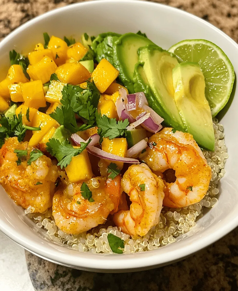 If you're in search of a delightful, nutritious meal that can be whipped up in no time, look no further than Shrimp and Avocado Bowls with Mango Salsa and Lime-Chili Sauce. This vibrant dish combines succulent shrimp, creamy avocado, and a zesty mango salsa, all drizzled with a tangy lime-chili sauce that brings everything together in a symphony of flavors. Not only does this recipe burst with freshness and taste, but it also provides a wealth of health benefits, making it an ideal choice for weeknight dinners or meal prep.