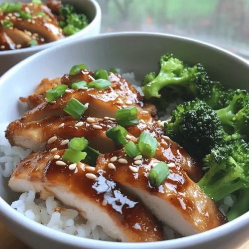 In recent years, rice bowls have surged in popularity within modern cuisine, becoming a staple in both home cooking and restaurant menus. Their appeal lies in their simplicity, versatility, and ability to pack a variety of flavors and textures into one bowl. One dish that perfectly embodies these qualities is the Sticky Chicken Rice Bowl. This delightful recipe balances sweet, savory, and umami flavors, making it a satisfying meal option that caters to a wide range of palates.