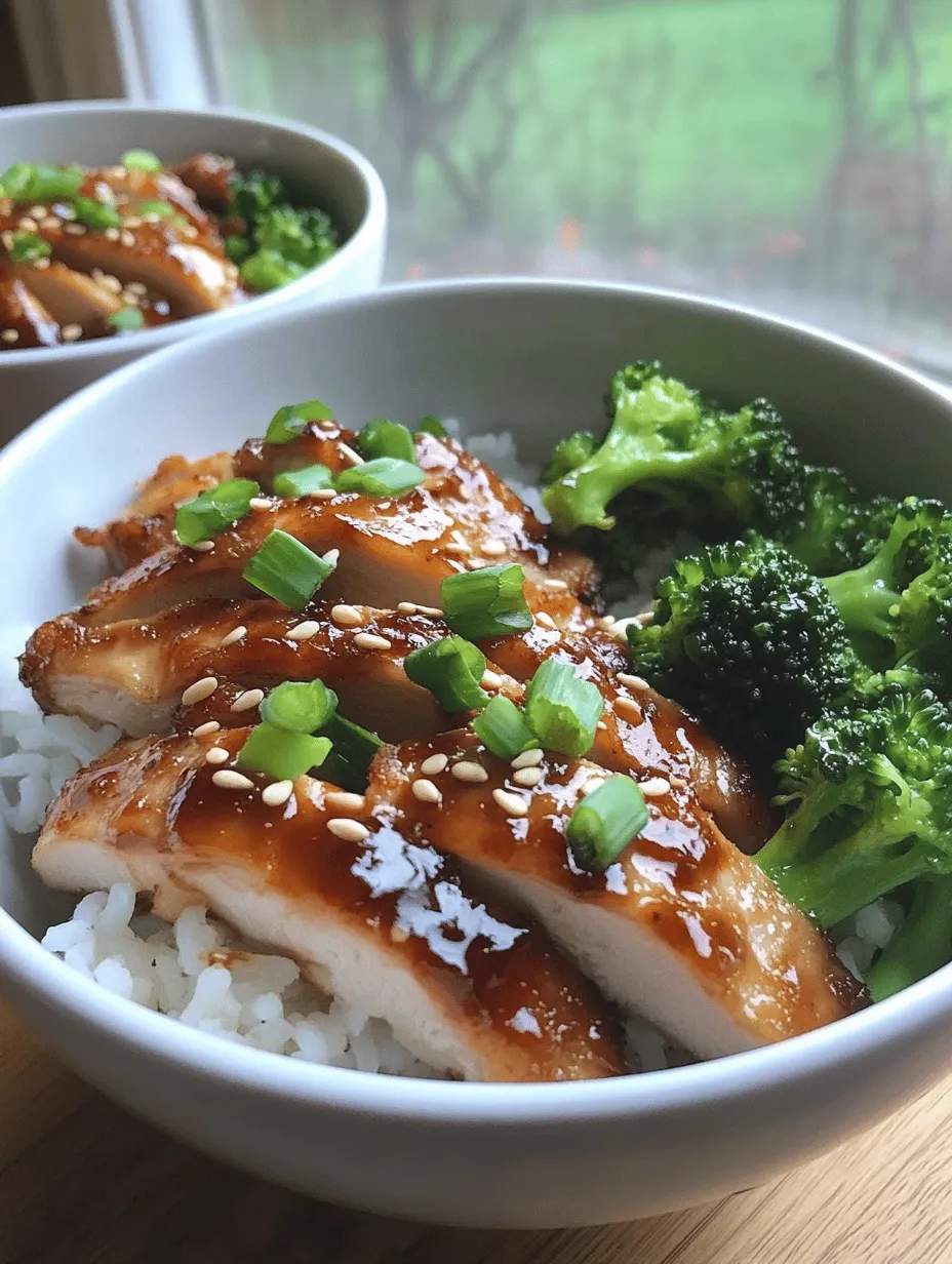 In recent years, rice bowls have surged in popularity within modern cuisine, becoming a staple in both home cooking and restaurant menus. Their appeal lies in their simplicity, versatility, and ability to pack a variety of flavors and textures into one bowl. One dish that perfectly embodies these qualities is the Sticky Chicken Rice Bowl. This delightful recipe balances sweet, savory, and umami flavors, making it a satisfying meal option that caters to a wide range of palates.