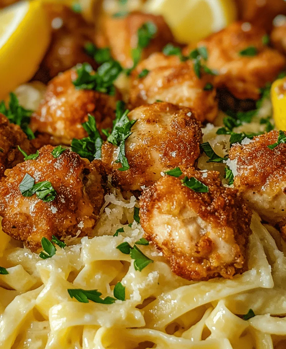 There’s something undeniably comforting about a dish that brings together tender chicken bites and a rich, creamy pasta. Garlic Butter Chicken Bites with Savory Creamy Parmesan Pasta is the quintessential comfort meal, perfect for cozy weeknight dinners or special gatherings. This recipe combines the succulent flavors of garlic and butter with the creamy richness of Parmesan pasta, creating a dish that is sure to impress anyone at your table.