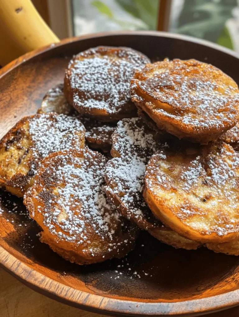 Banana fritters are a delightful treat that have captured the hearts and taste buds of food lovers across various cultures. These sweet, crispy morsels are not only a popular street food in many countries but also a cherished homemade indulgence. The charm of banana fritters lies in their delightful combination of soft, sweet banana flavor encased in a light, crispy batter. Whether it's for breakfast, a midday snack, or a delectable dessert, the versatility of banana fritters makes them a go-to choice for many.