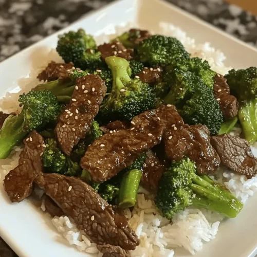 Wok-tossed beef and broccoli is a beloved dish that has earned its place as a classic in Asian cuisine, particularly in Chinese-American households. This vibrant stir-fry combines tender slices of beef with fresh, crisp broccoli, all tossed together in a savory sauce that embodies the essence of comfort food. What makes this dish even more appealing is its ability to deliver a fulfilling meal in a matter of minutes, making it a go-to choice for busy families and professionals seeking nutritious options amidst their hectic schedules.