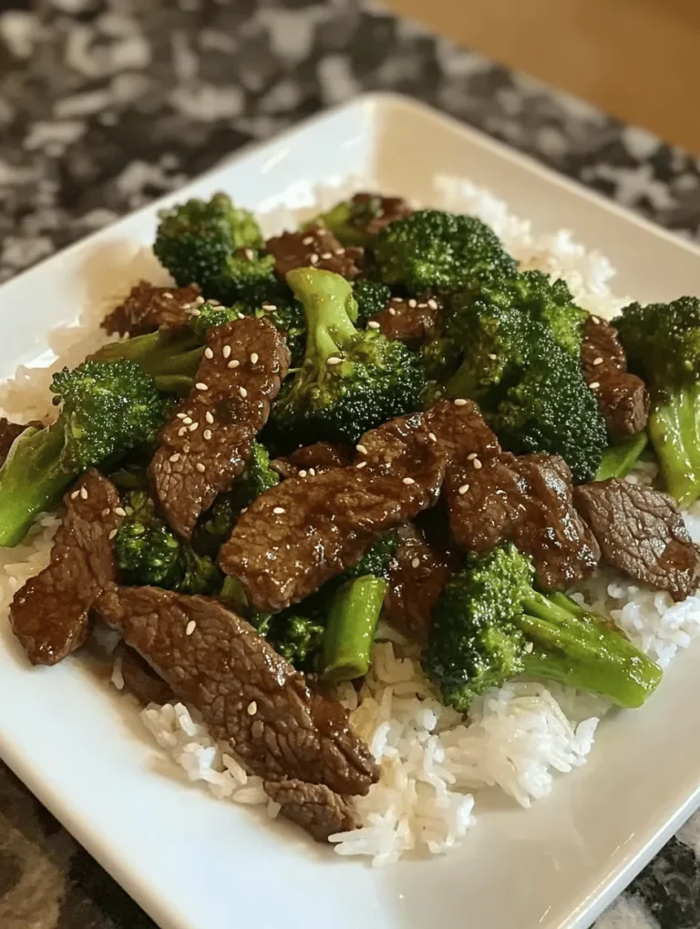 Wok-tossed beef and broccoli is a beloved dish that has earned its place as a classic in Asian cuisine, particularly in Chinese-American households. This vibrant stir-fry combines tender slices of beef with fresh, crisp broccoli, all tossed together in a savory sauce that embodies the essence of comfort food. What makes this dish even more appealing is its ability to deliver a fulfilling meal in a matter of minutes, making it a go-to choice for busy families and professionals seeking nutritious options amidst their hectic schedules.