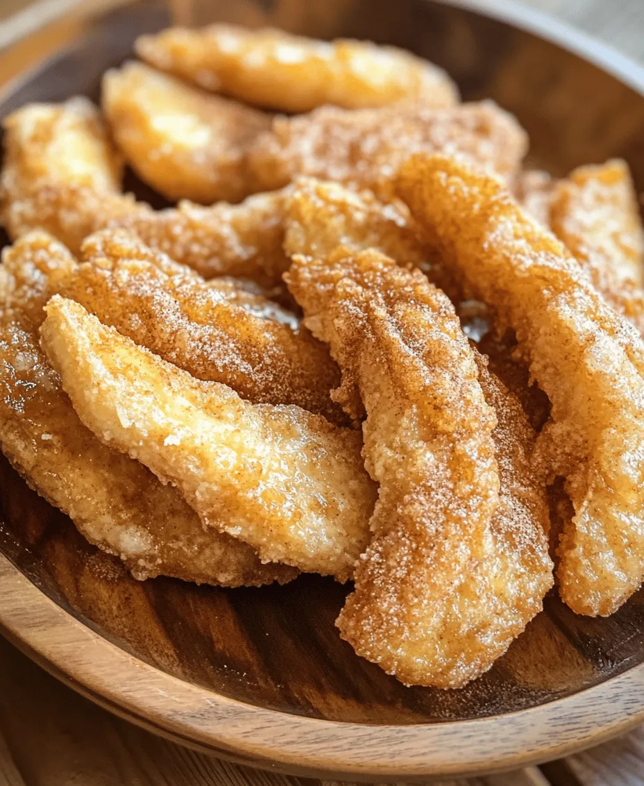Fried bananas are a beloved treat enjoyed in various cultures around the world, from street vendors in Southeast Asia to dessert tables in Latin America. This delightful dessert not only satisfies the sweet tooth but also showcases the beauty of combining different textures and flavors. The crispy exterior of the fried bananas contrasts beautifully with the soft, sweet flesh inside, creating a culinary experience that is both indulgent and comforting.