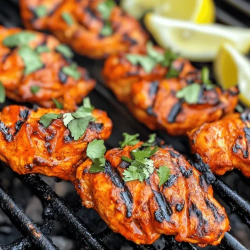 Tandoori Chicken is an iconic dish in Indian cuisine, known for its vibrant color, smoky flavor, and tender texture. Originating from the northern regions of India, this dish has transcended cultural boundaries, becoming a beloved staple in households and restaurants worldwide. The traditional preparation involves marinating chicken in a blend of yogurt and spices, which not only infuses the meat with rich flavors but also ensures its tenderness. The chicken is then cooked in a tandoor—a clay oven that imparts a unique char and smokiness. However, with the advent of grilling techniques, enjoying this delectable dish at home has become more accessible than ever.