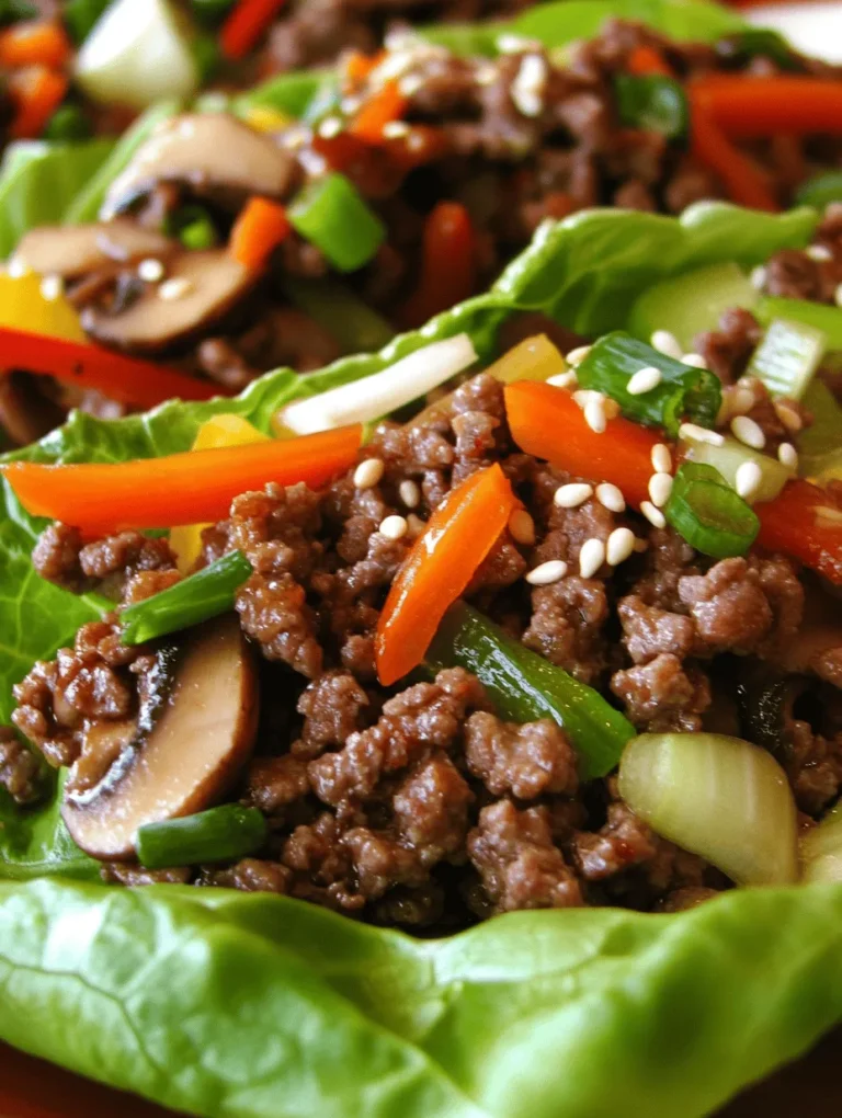 Asian cuisine has captivated taste buds around the globe with its bold flavors, fresh ingredients, and intricate culinary traditions. From the sizzling stir-fries of China to the aromatic curries of Thailand, Asian dishes offer a delightful blend of textures and tastes that entice both the novice and seasoned food lover. Among these delightful offerings, ground beef lettuce wraps stand out as a healthy and flavorful choice that caters to various dietary preferences.
