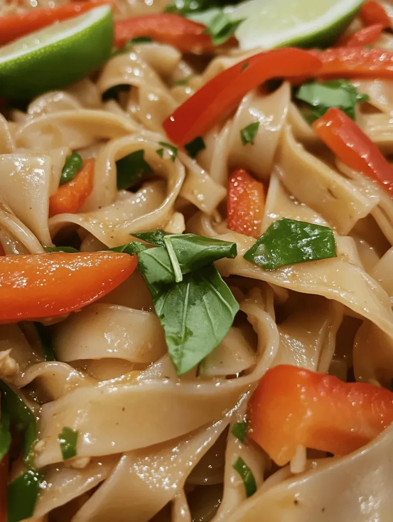 Drunken Noodles, or Pad Kee Mao, is a beloved dish that hails from the vibrant streets of Thailand. Known for its bold flavors and aromatic spices, this stir-fried noodle dish is a culinary delight that has captured the hearts of food lovers around the world. The name "Drunken Noodles" is a playful nod to its invigorating flavors, often said to be the perfect remedy for a hangover. The combination of fresh ingredients, zesty spices, and customizable proteins creates a dish that is not only satisfying but also highly adaptable to individual preferences.