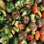 If you're seeking a meal that combines convenience, flavor, and nutrition, look no further than our One-Pan Flavor Fiesta: Sheet Pan Sausage and Veggies. This delightful dish is not only a feast for the eyes but also a culinary experience that brings together the robust flavors of Italian sausage and a vibrant medley of fresh vegetables. With this recipe, you can create a satisfying dinner that requires minimal cleanup, making it perfect for busy weeknights or leisurely weekends.