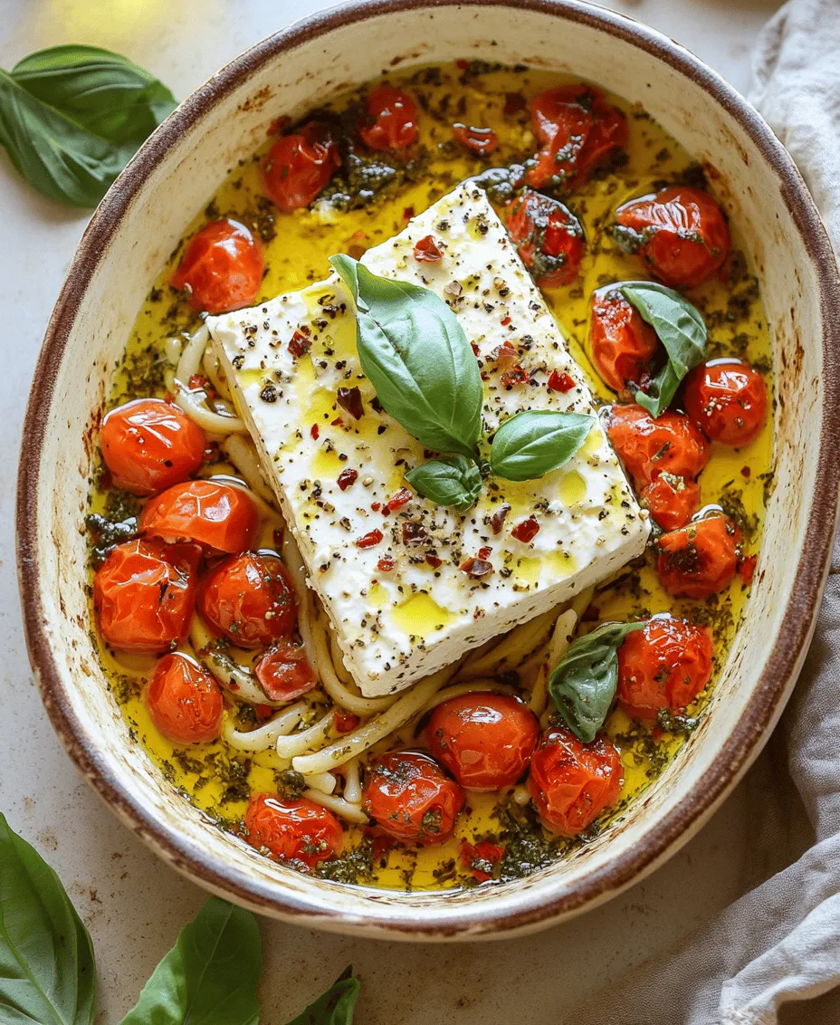 In recent years, the culinary world has witnessed an explosion of vibrant and visually appealing dishes, one of which is the baked feta pasta. This dish has taken social media by storm, captivating food enthusiasts and home cooks alike with its simplicity and flavor. Baked feta pasta is not merely a passing trend; it has become a staple for those looking to whip up something delicious without spending hours in the kitchen. The Baked Feta Pasta Delight recipe stands out as a perfect example of this phenomenon, offering a mouthwatering blend of flavors that can be prepared in under an hour.