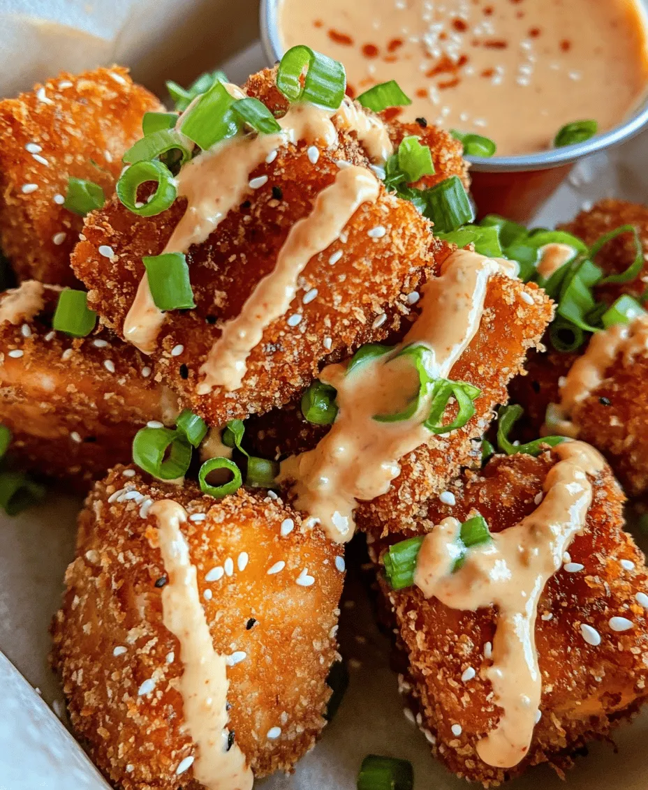 The foundation of any great recipe lies in its ingredients. For our Crispy Bang Bang Salmon Bites, each component plays a crucial role in creating the perfect flavor and texture balance. Let’s take a closer look at the key ingredients that make this dish a standout.