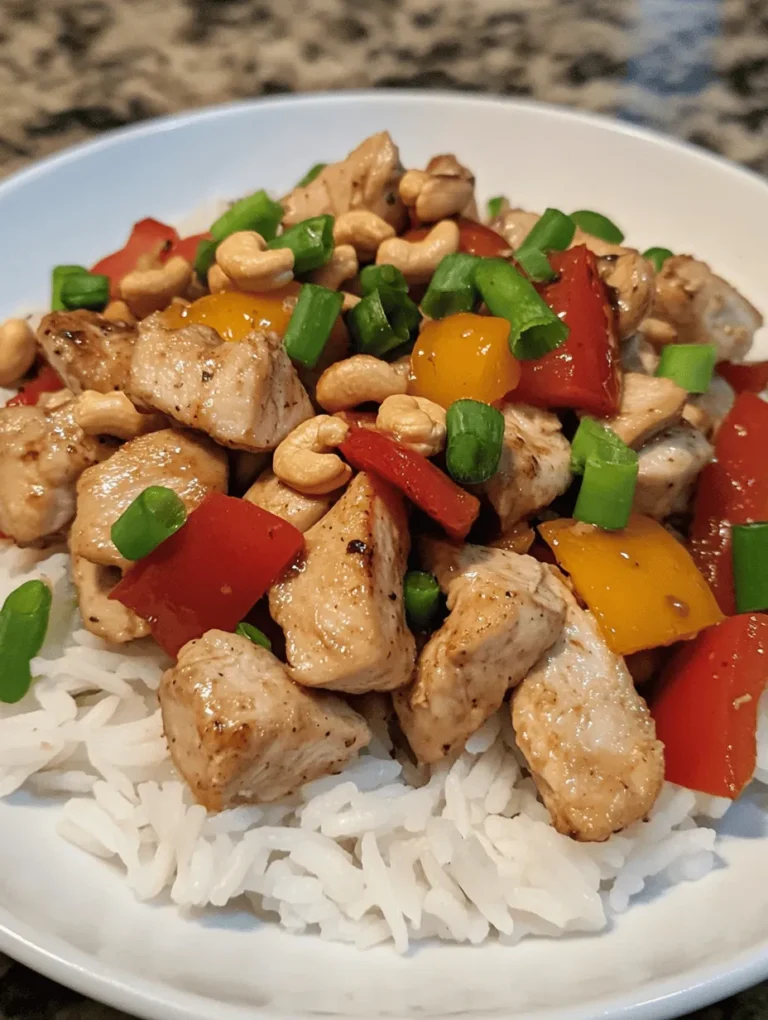 In today's fast-paced world, takeout food has become a go-to solution for busy individuals and families. The allure of flavorful dishes delivered right to your door is undeniable, but there’s a growing trend toward homemade meals that not only rival takeout in taste but also offer better nutrition. Enter the Better-Than-Takeout Cashew Chicken—a delightful dish that combines the rich flavors of traditional Chinese cuisine with the benefits of wholesome, fresh ingredients.