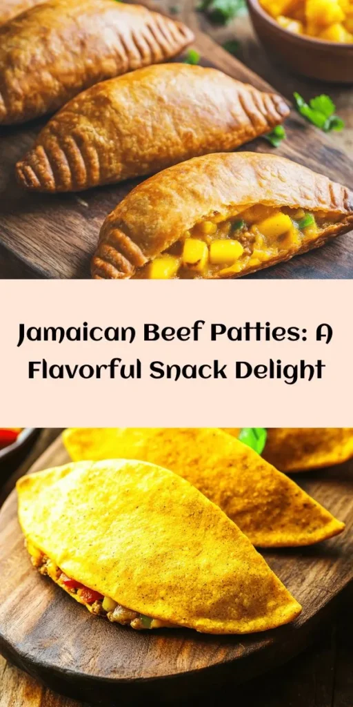 Experience the vibrant taste of Jamaica with these mouthwatering beef patties! This easy recipe features a flaky, golden pastry filled with a savory mix of seasoned ground beef, onions, and spices. Perfect for parties, snacks, or a delicious meal, these patties are sure to impress. Serve them hot with a dash of Jamaican hot sauce or a refreshing mango chutney. Get ready to savor the flavors of the Caribbean right in your kitchen!