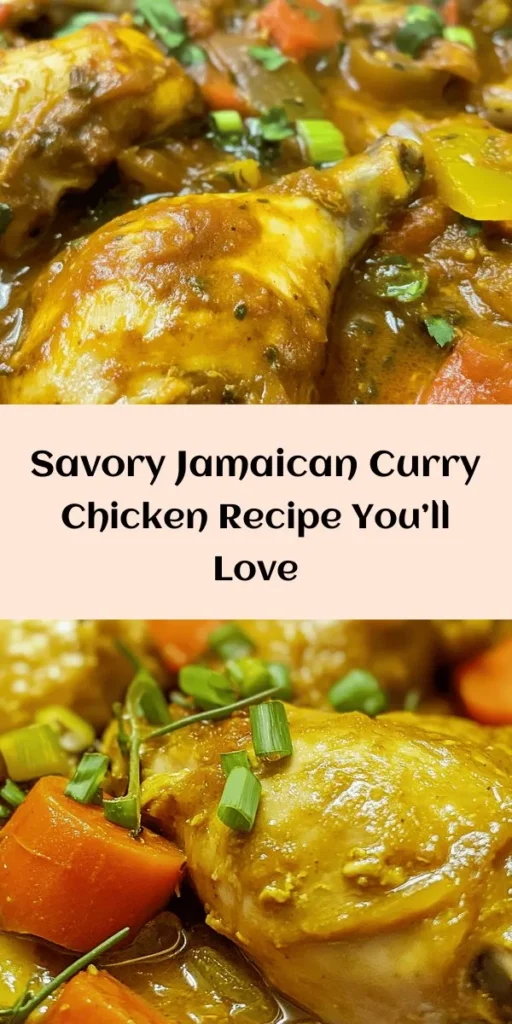 Dive into the vibrant flavors of Jamaica with this authentic curry chicken recipe! With tender pieces of chicken marinated in a blend of Jamaican curry powder and allspice, it's sure to please. Cooked in a rich coconut milk sauce alongside fresh vegetables and Scotch bonnet peppers for a perfect kick, this dish is a delicious way to experience Caribbean cuisine. Serve it up with steamed rice or roti for a comforting meal everyone will love!