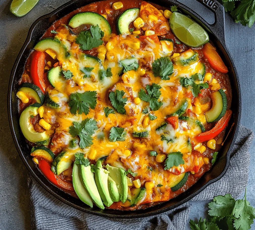 In today's fast-paced world, healthy cooking is more than just a trend; it’s a lifestyle choice embraced by many. As health-conscious individuals seek to nourish their bodies, vibrant and nutritious meals become a cornerstone of their dietary habits. One particularly appealing dish that embodies the essence of healthy eating is the Colorful Healthy Enchilada Skillet. This recipe not only bursts with flavor but also offers a visual feast, showcasing a rainbow of fresh ingredients that are both satisfying and wholesome.