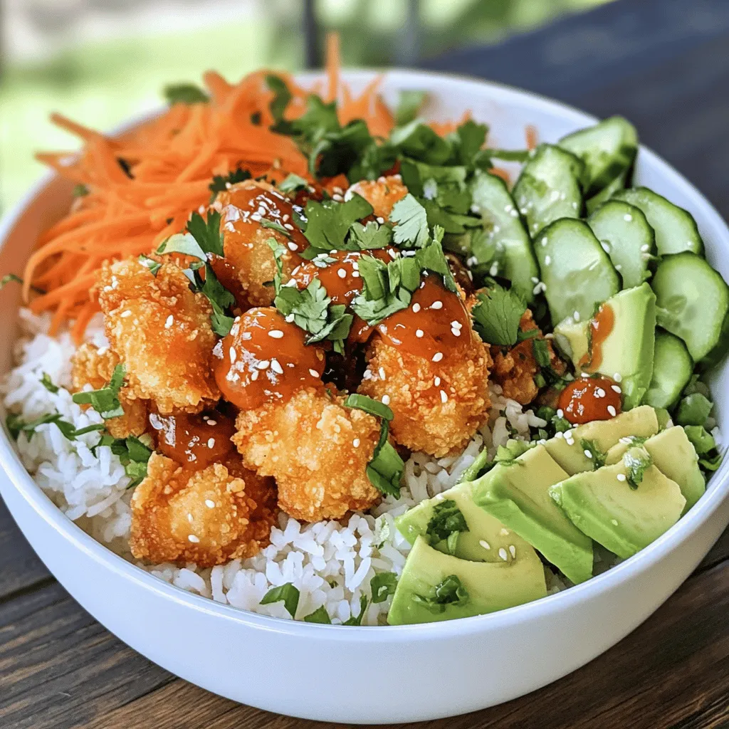 The Bang Bang Chicken Bowl is a flavorful and satisfying dish that brings together crispy chicken, fresh vegetables, and a creamy, spicy sauce. This delightful combination creates a perfect balance of textures and tastes that will excite your palate. Whether you're looking for a quick weeknight dinner or a meal prep option for the week ahead, this recipe fits the bill perfectly. Its versatility allows for numerous adaptations, making it suitable for a variety of dietary preferences while ensuring that every bite remains delicious and fulfilling.