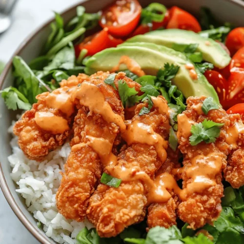 If you're looking to elevate your meal game with a dish that bursts with flavor while remaining healthy, the Bang Bang Chicken Bowl is the perfect choice. This vibrant bowl combines crispy, well-seasoned chicken with fresh vegetables and a creamy, spicy sauce that tantalizes the taste buds. Originating from the popular Bang Bang Shrimp appetizer, this dish has made its way into home kitchens and trendy restaurants, earning its place as a favorite among food enthusiasts.