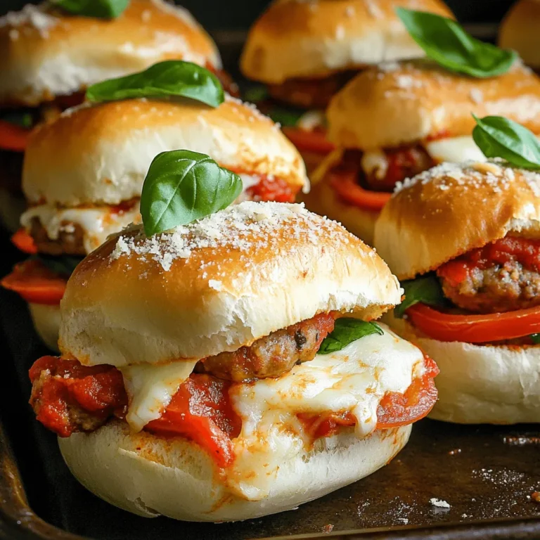 If you're searching for a dish that combines comfort, flavor, and fun, look no further than sliders. These delightful mini sandwiches are a versatile choice, perfect for any gathering, from family dinners to game-day parties. Among the myriad of slider options, Hot Italian Sub Sliders stand out with their robust flavors and satisfying textures. Imagine sinking your teeth into a warm, soft bun filled with savory Italian sausage, a hearty marinara sauce, and an assortment of toppings that bring the entire dish to life.