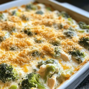 The foundation of any great casserole is its ingredients, and the Creamy Chicken Broccoli Bake is no exception. Let's take a closer look at the core components that come together to create this delightful dish: